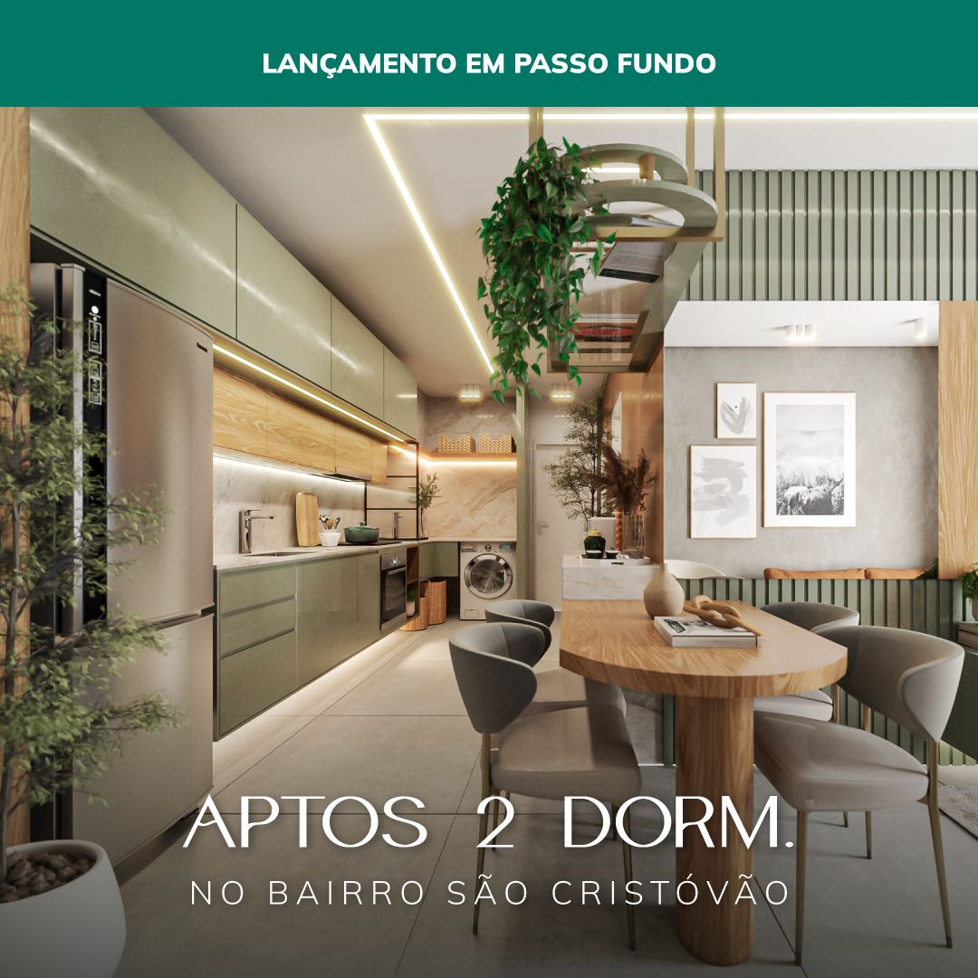 Apartamento 2 quartos para venda no bairro São Cristovão em Passo Fundo