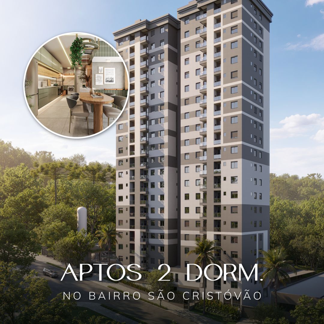 Apartamento 2 quartos para venda no bairro São Cristovão em Passo Fundo