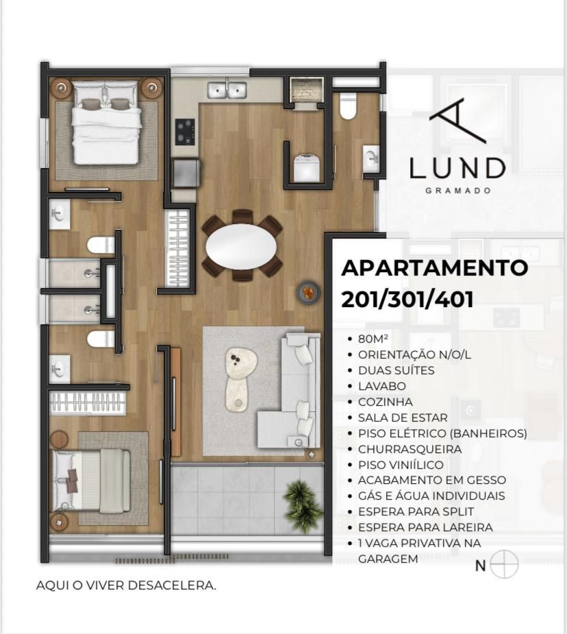 Apartamento para venda no bairro Bavaria em Gramado