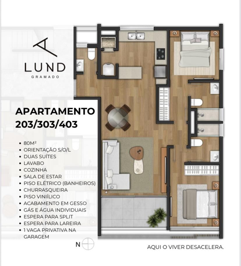 Apartamento para venda no bairro Bavaria em Gramado