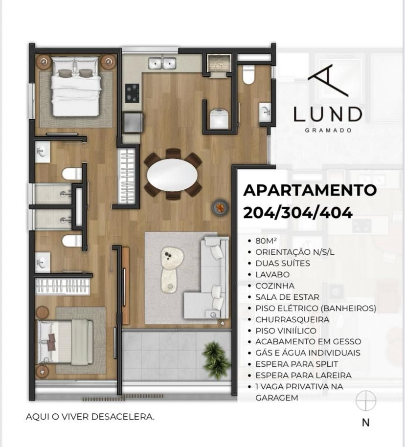 Apartamento para venda no bairro Bavaria em Gramado