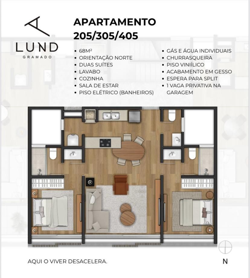 Apartamento para venda no bairro Bavaria em Gramado