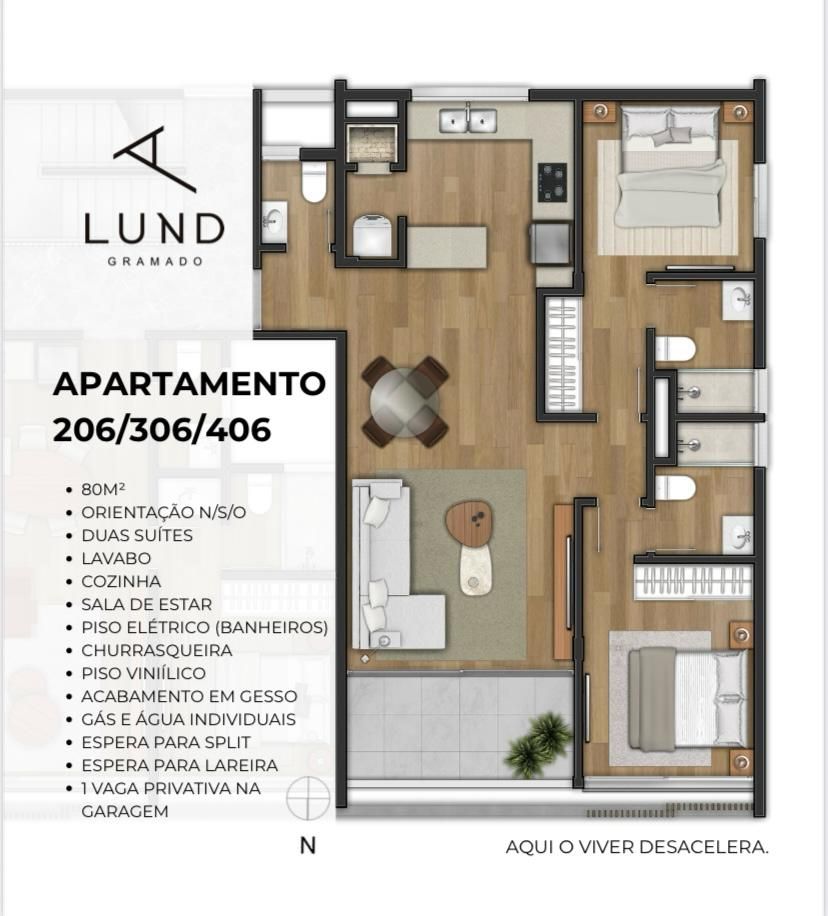 Apartamento para venda no bairro Bavaria em Gramado