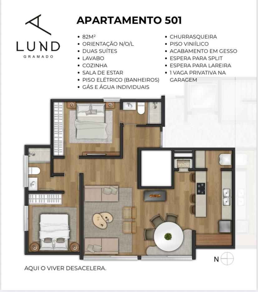 Apartamento para venda no bairro Bavaria em Gramado