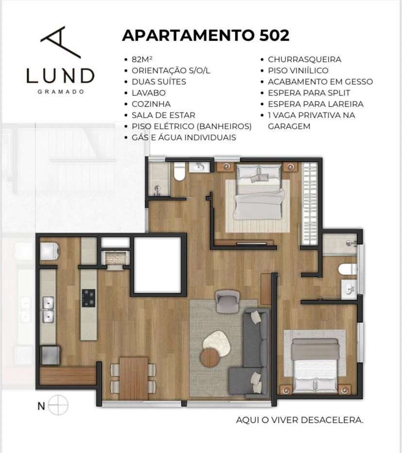 Apartamento para venda no bairro Bavaria em Gramado