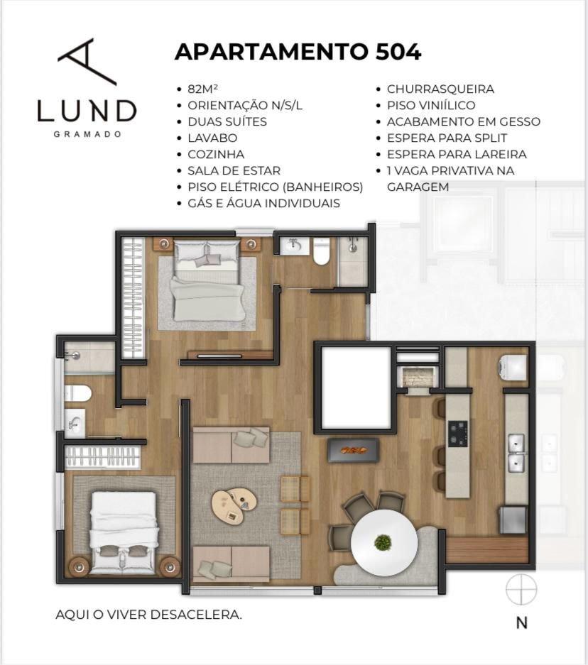 Apartamento para venda no bairro Bavaria em Gramado