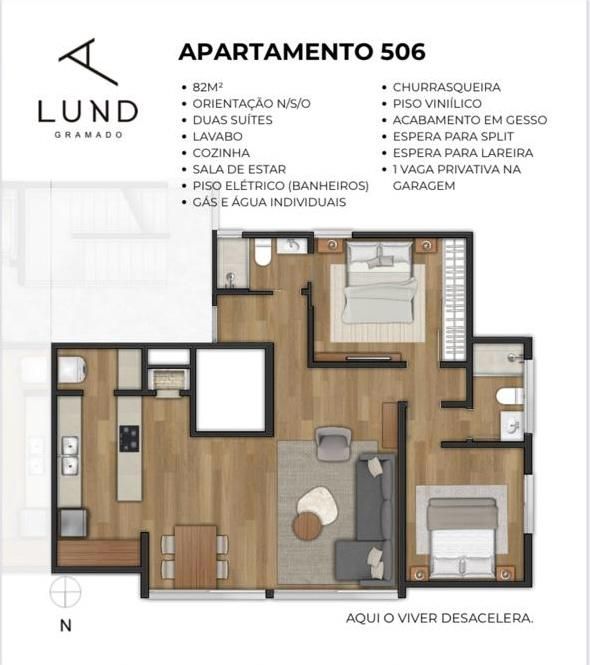 Apartamento para venda no bairro Bavaria em Gramado