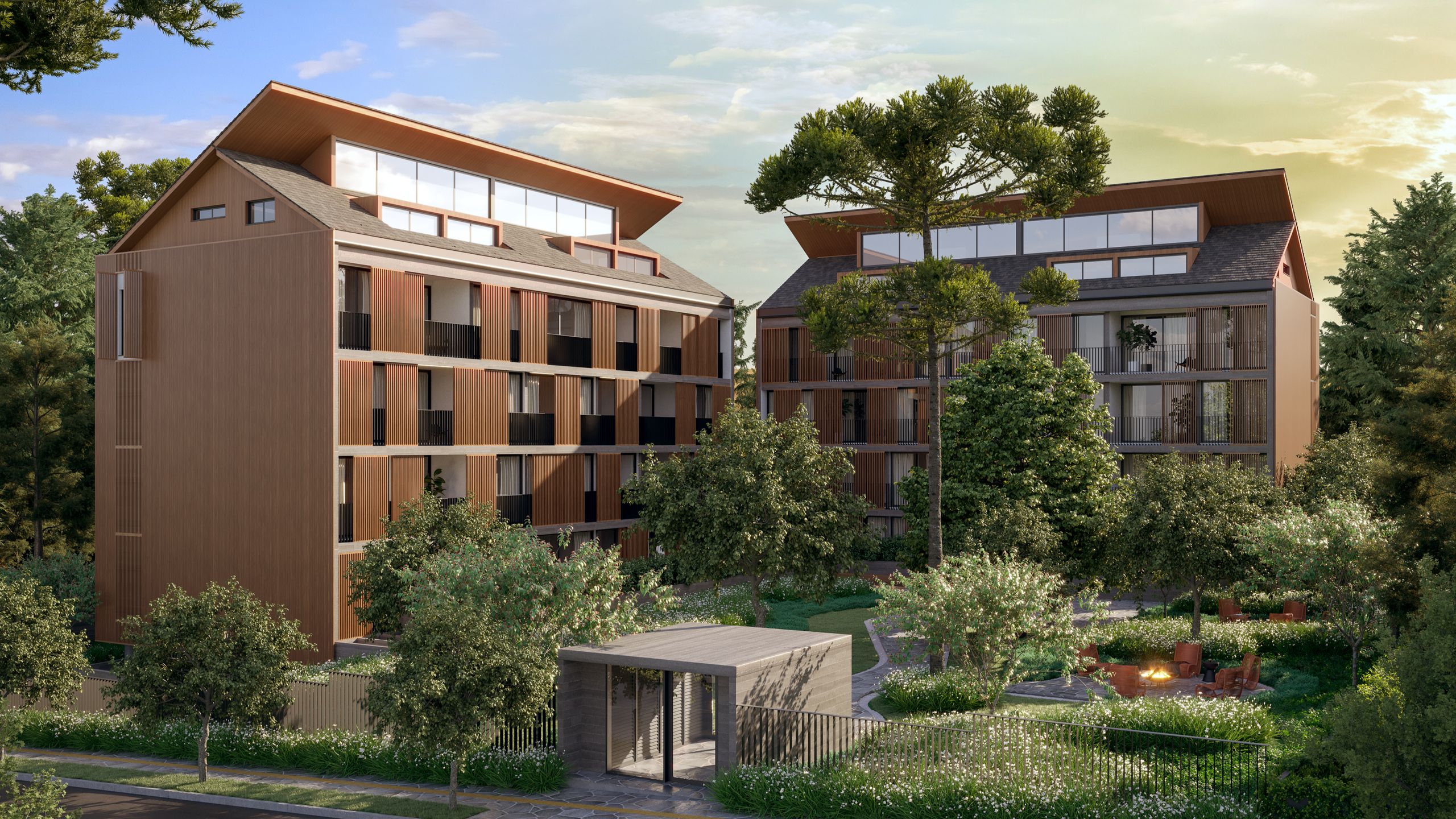 Apartamento 2 quartos sendo 2 suítes para venda no bairro Bavaria em Gramado