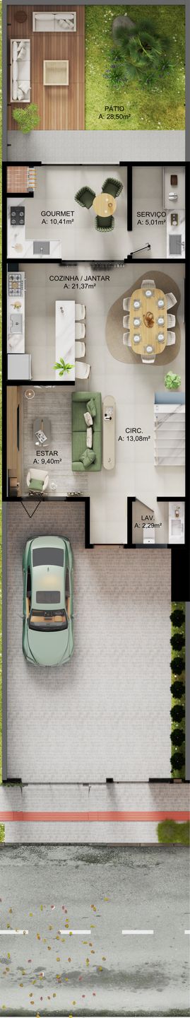 Casa 3 quartos sendo 1 suíte para venda no bairro São Luiz Gonzaga em Passo Fundo