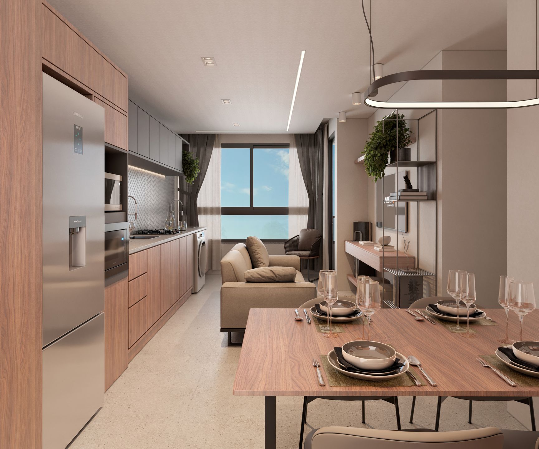 Apartamento 2 quartos sendo 1 suíte para venda no bairro Progresso  em Bento Gonçalves