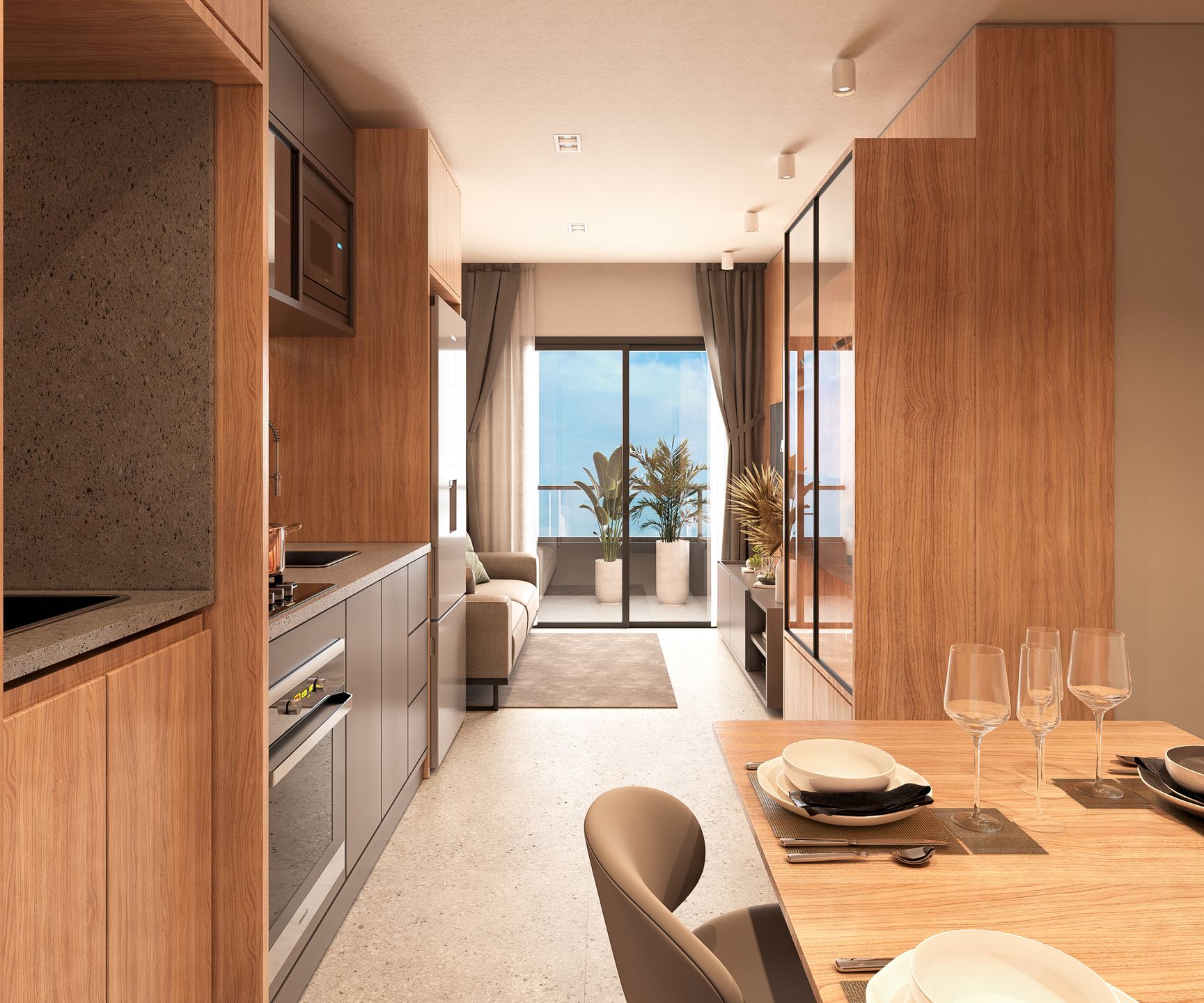 Apartamento 2 quartos sendo 1 suíte para venda no bairro Progresso  em Bento Gonçalves