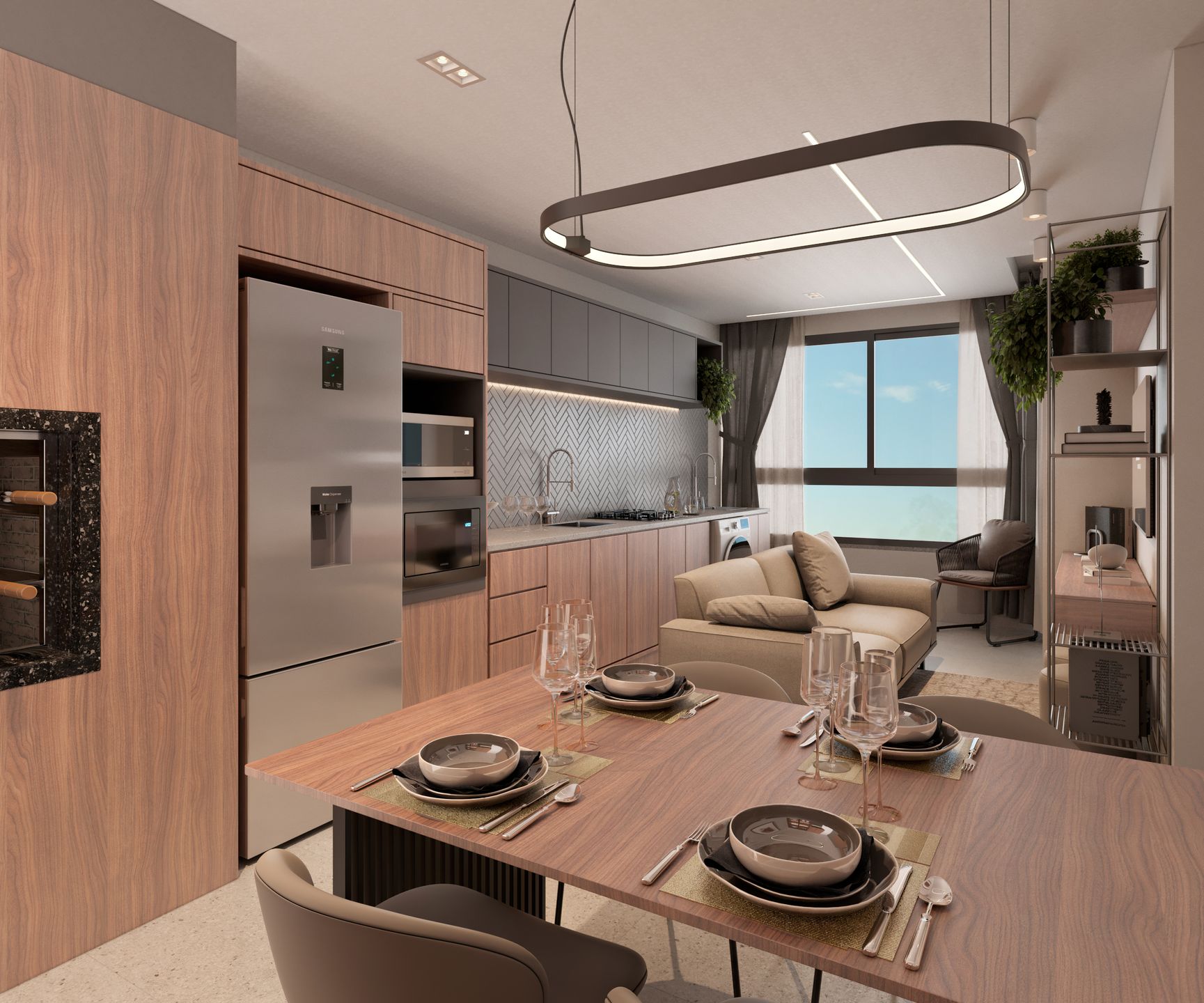 Apartamento 2 quartos sendo 1 suíte para venda no bairro Progresso  em Bento Gonçalves