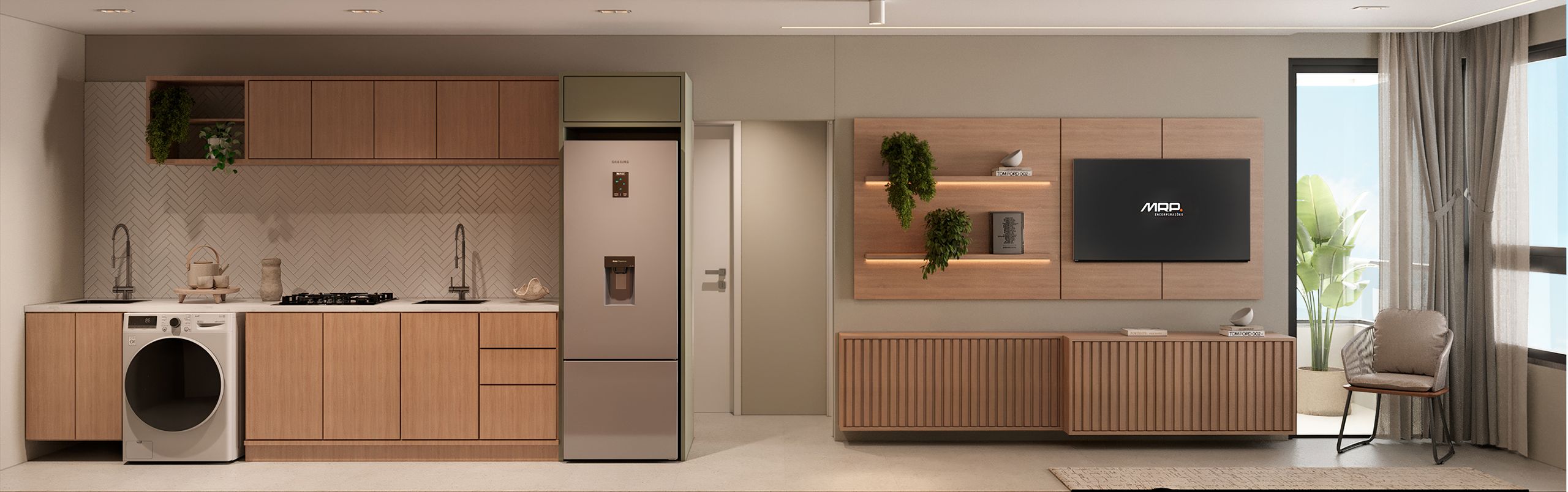 Apartamento 2 quartos sendo 1 suíte para venda no bairro Progresso  em Bento Gonçalves