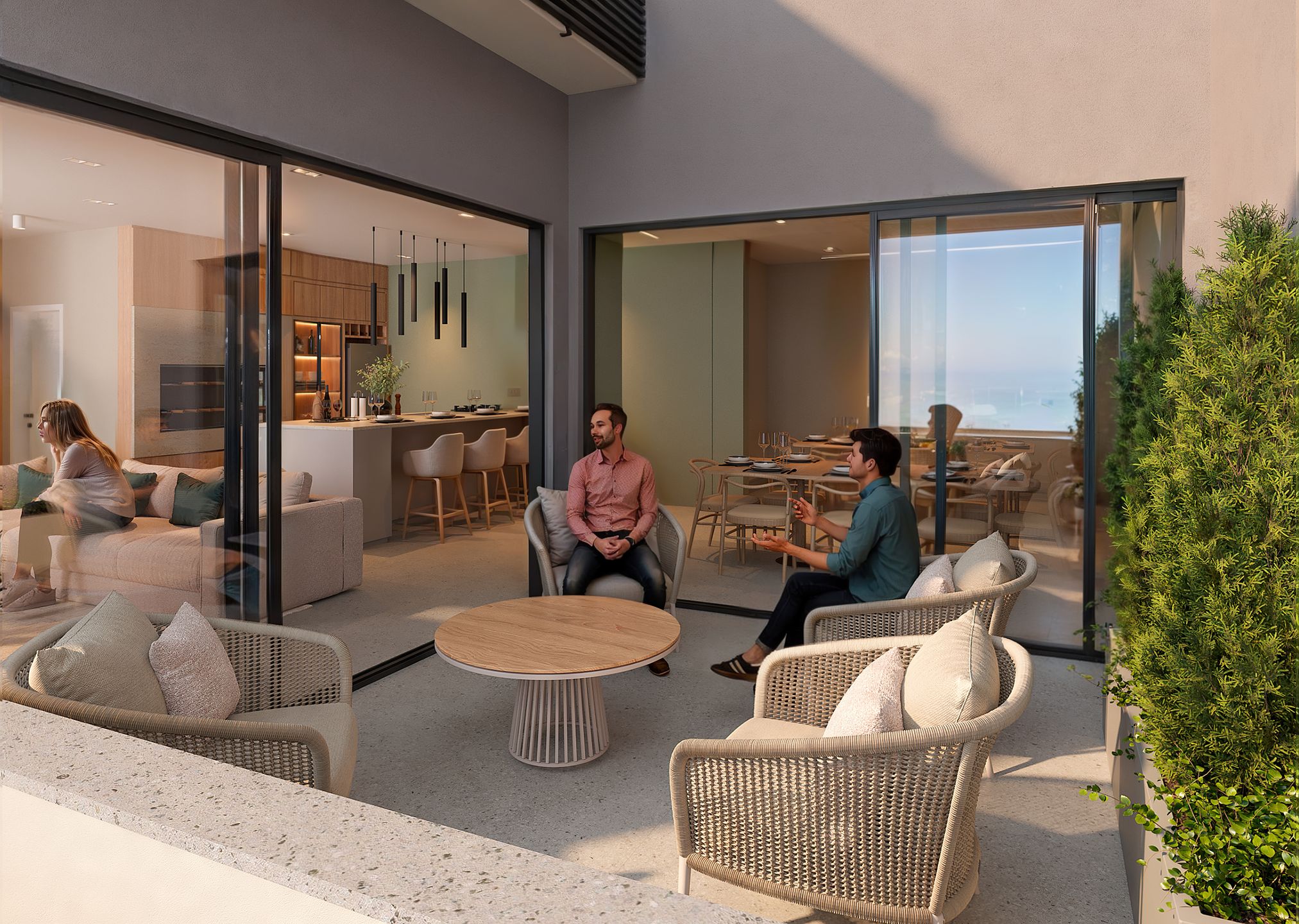 Apartamento 2 quartos sendo 1 suíte para venda no bairro Progresso  em Bento Gonçalves