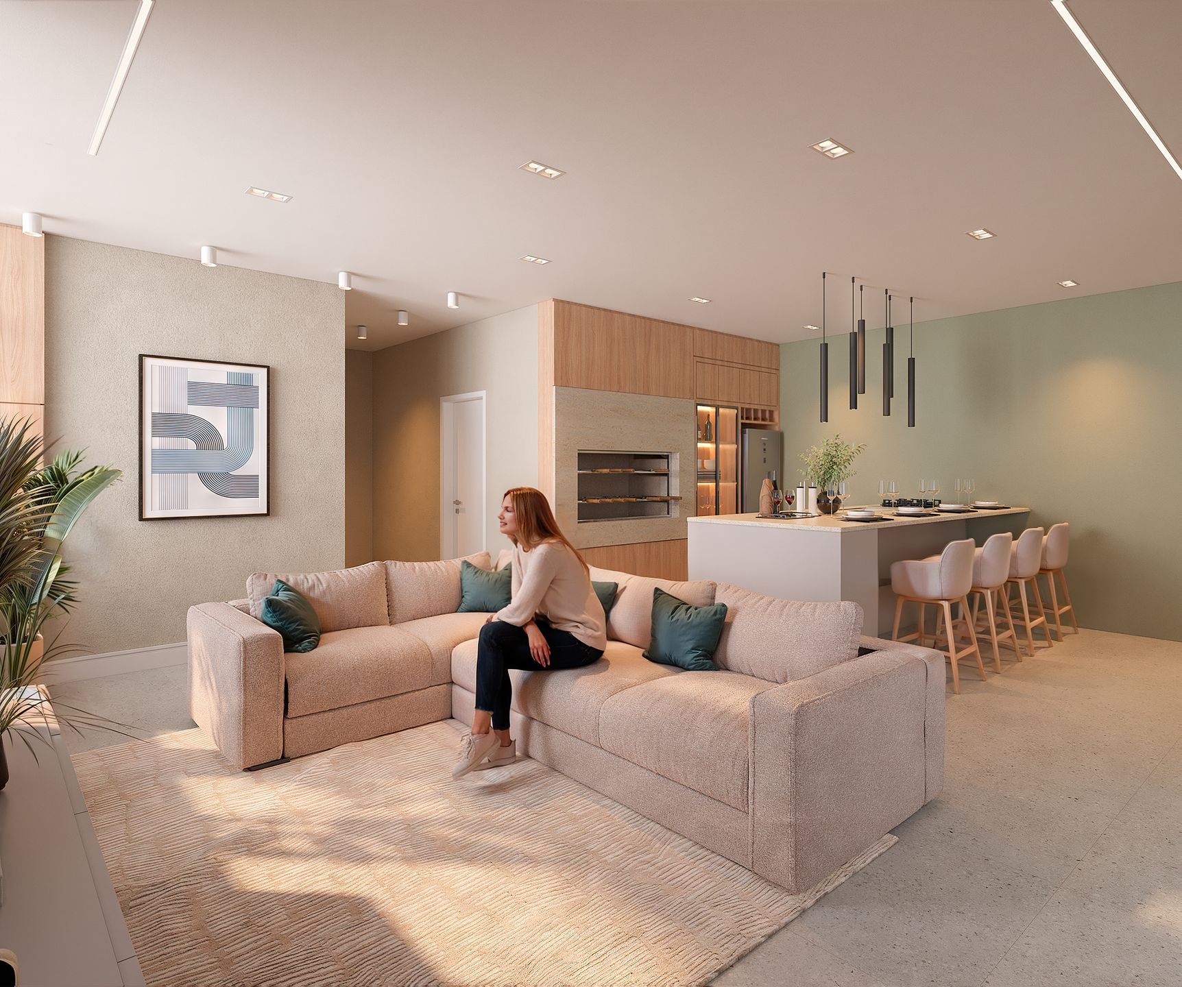 Apartamento 2 quartos sendo 1 suíte para venda no bairro Progresso  em Bento Gonçalves