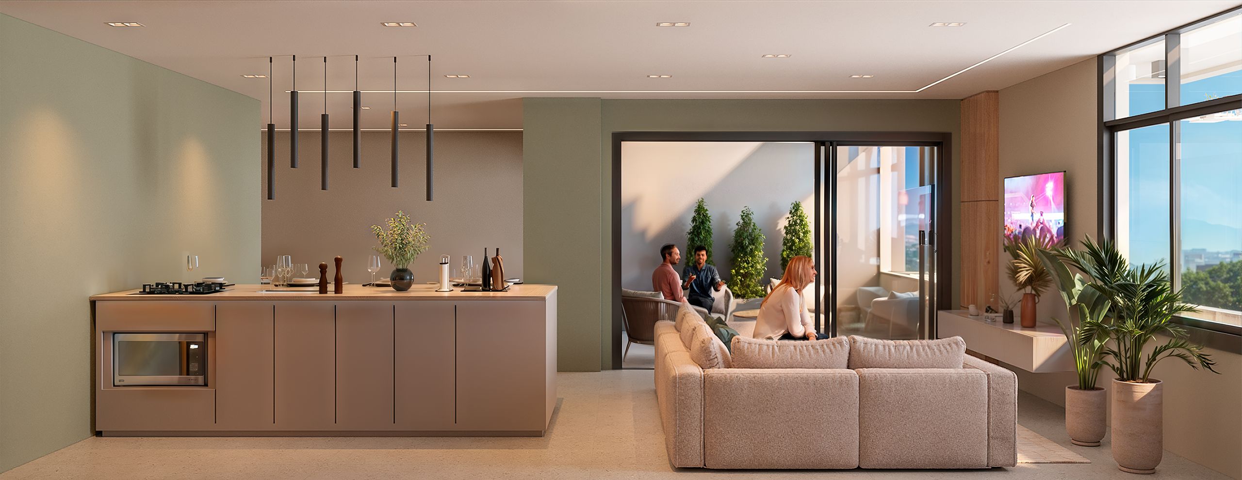 Apartamento 2 quartos sendo 1 suíte para venda no bairro Progresso  em Bento Gonçalves