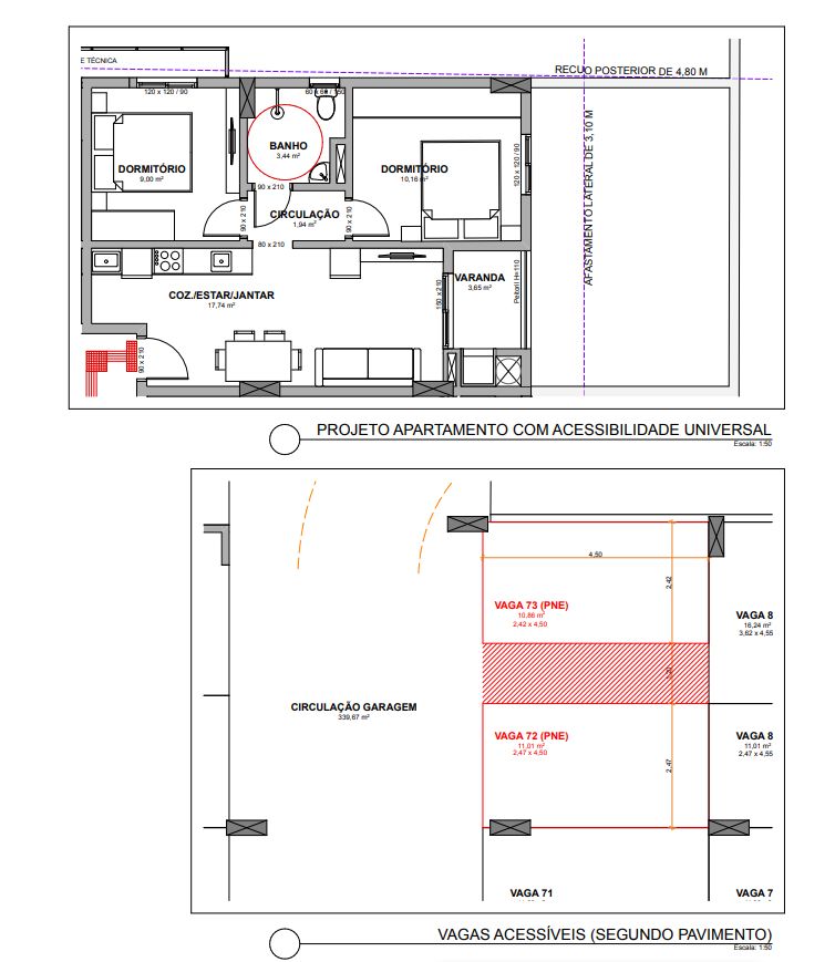 Apartamento 2 quartos sendo 1 suíte para venda no bairro Progresso  em Bento Gonçalves