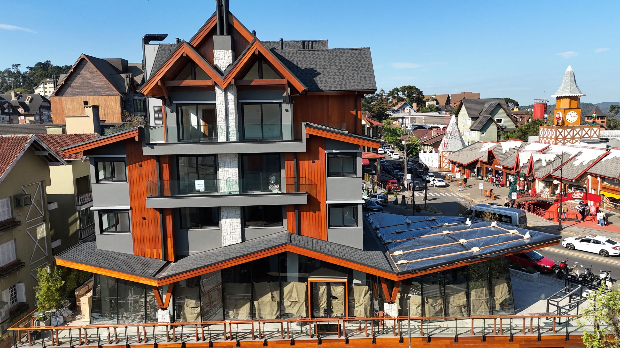 Apartamento 2 quartos sendo 1 suíte para venda no bairro Centro em Gramado