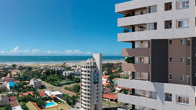 Apartamento 2 quartos sendo 2 suítes para venda no bairro Praia Grande em Torres