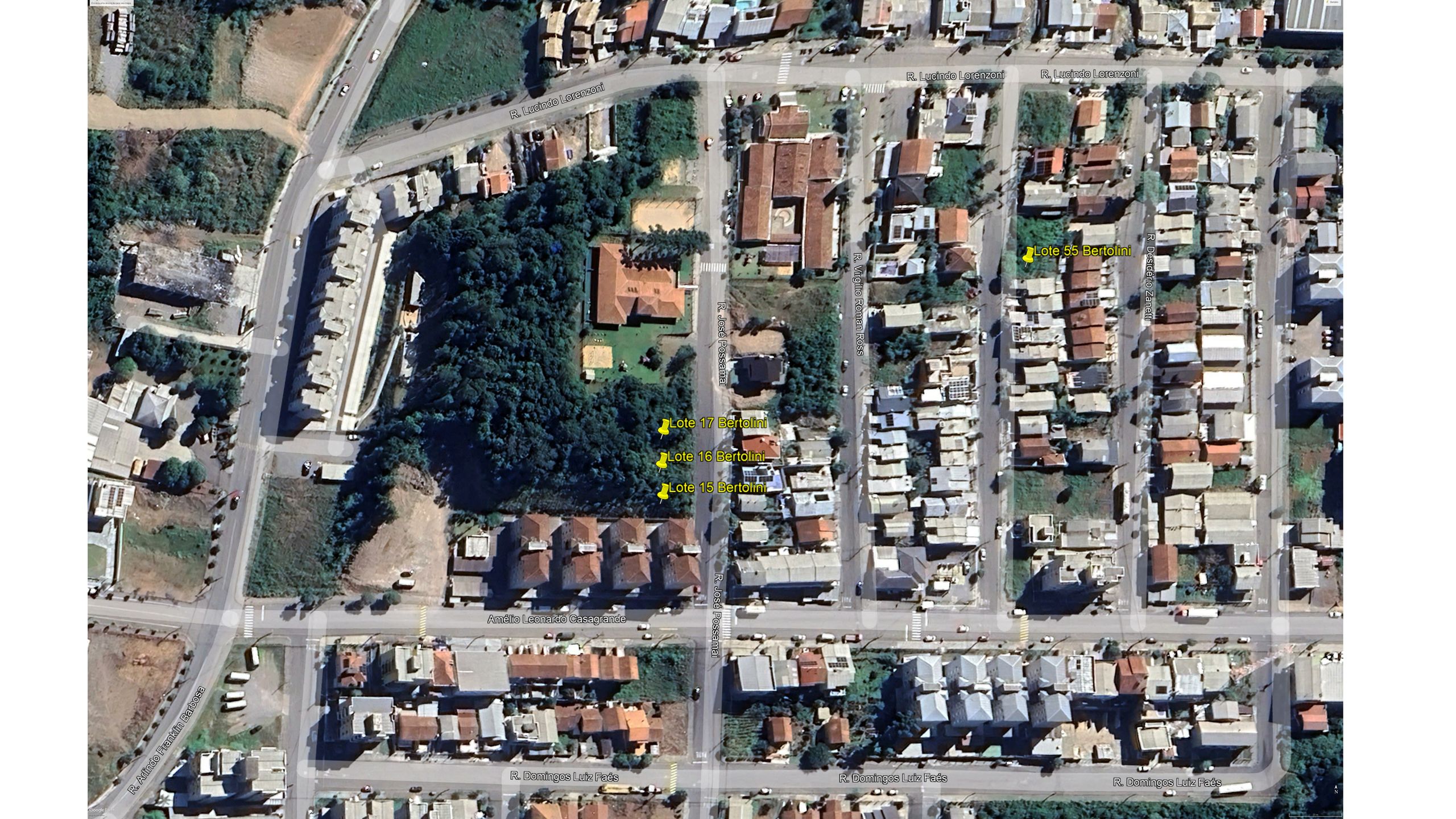 Terreno para venda no bairro Cidade Alta  em Bento Gonçalves