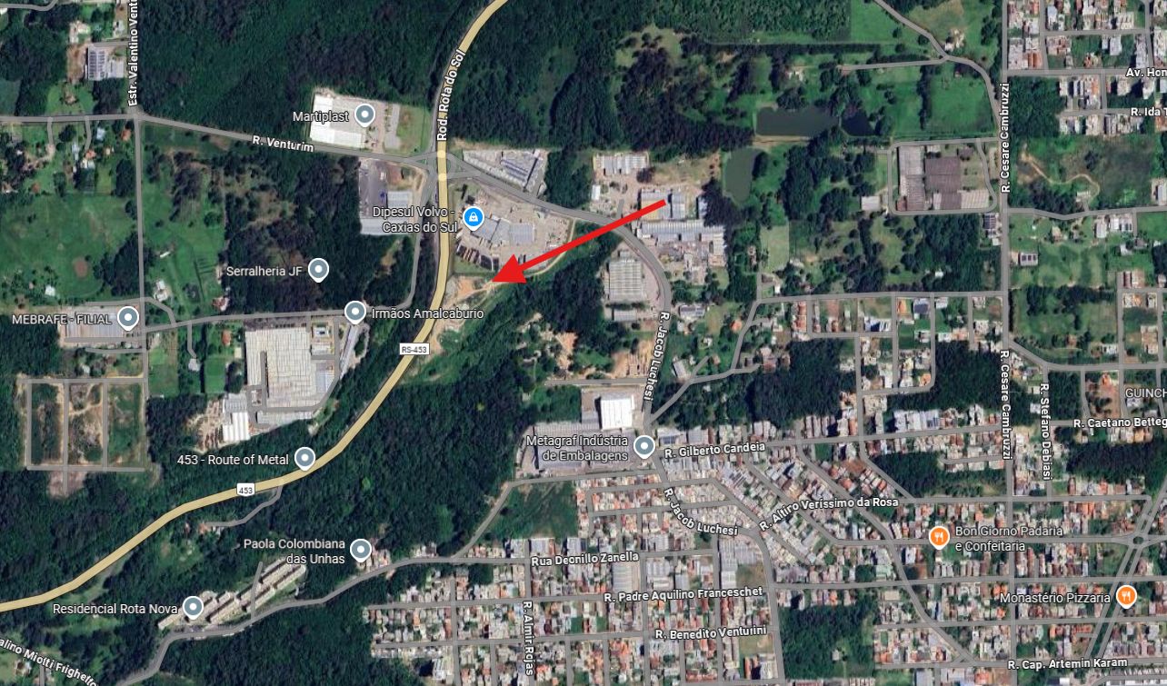 Terreno para venda no bairro Santa Lucia em Caxias do Sul