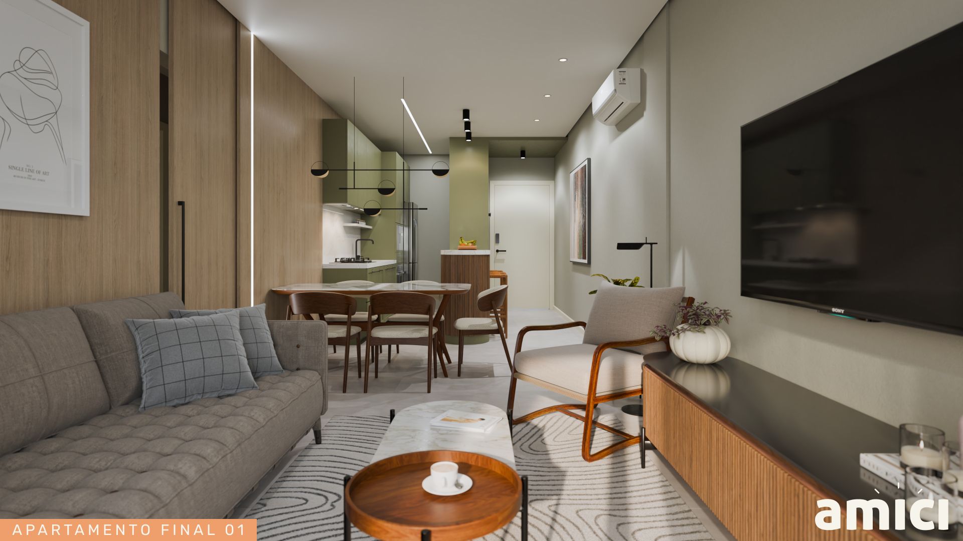 Apartamento 3 quartos sendo 1 suíte para venda no bairro Centro  em Passo Fundo