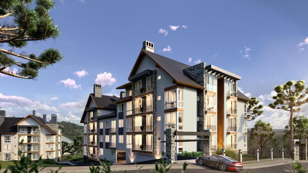 Apartamento 2 quartos sendo 2 suítes para venda no bairro Centro em Gramado