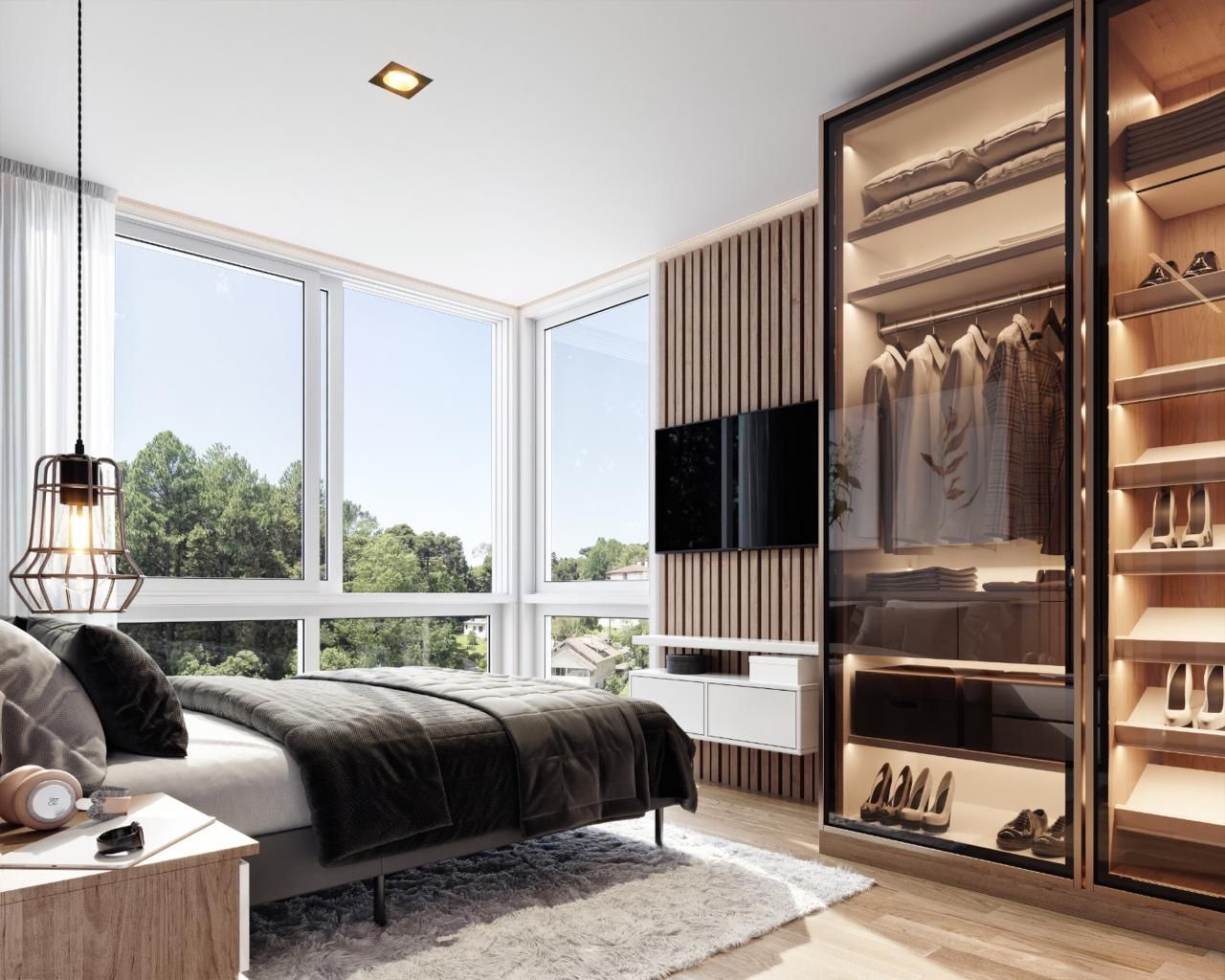 Apartamento 2 quartos sendo 2 suítes para venda no bairro Centro em Gramado