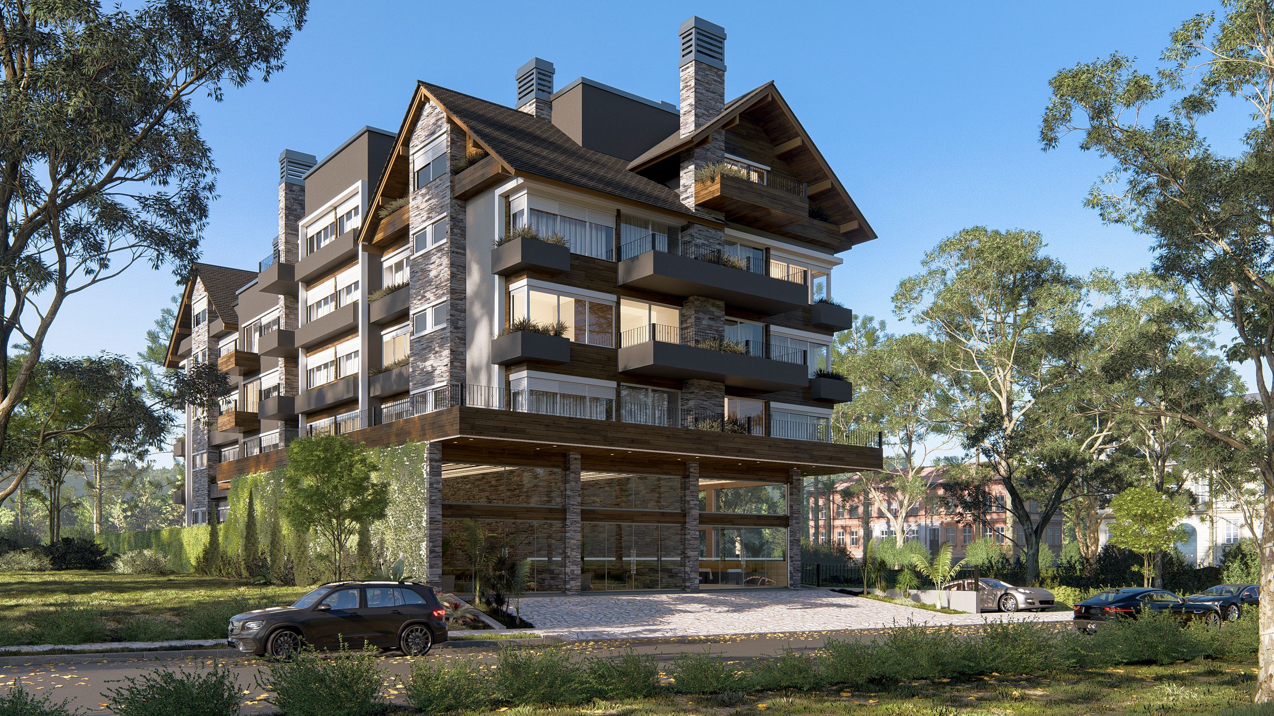 Apartamento 2 quartos sendo 1 suíte para venda no bairro Centro  em Canela