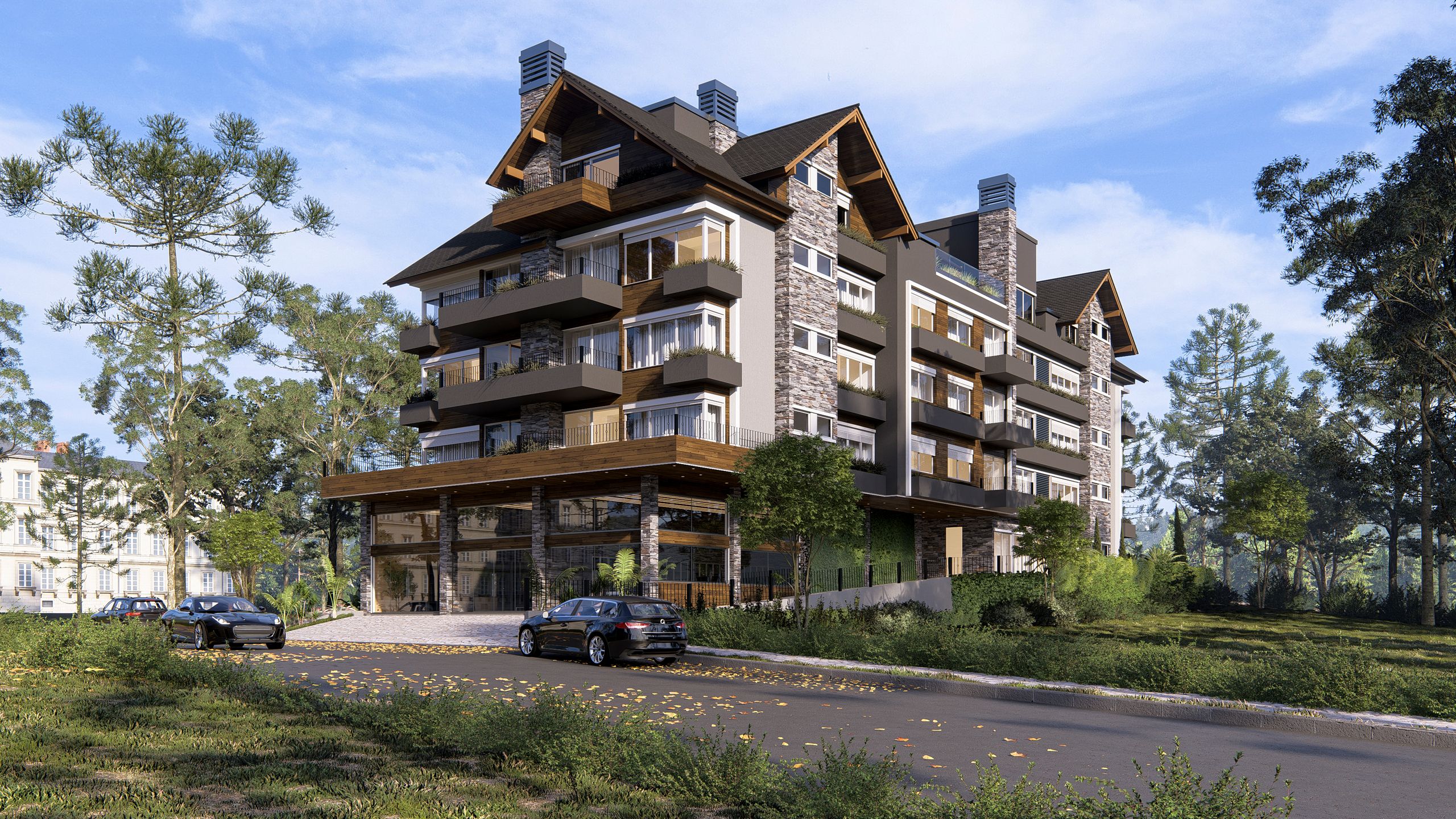 Apartamento 2 quartos sendo 1 suíte para venda no bairro Centro  em Canela