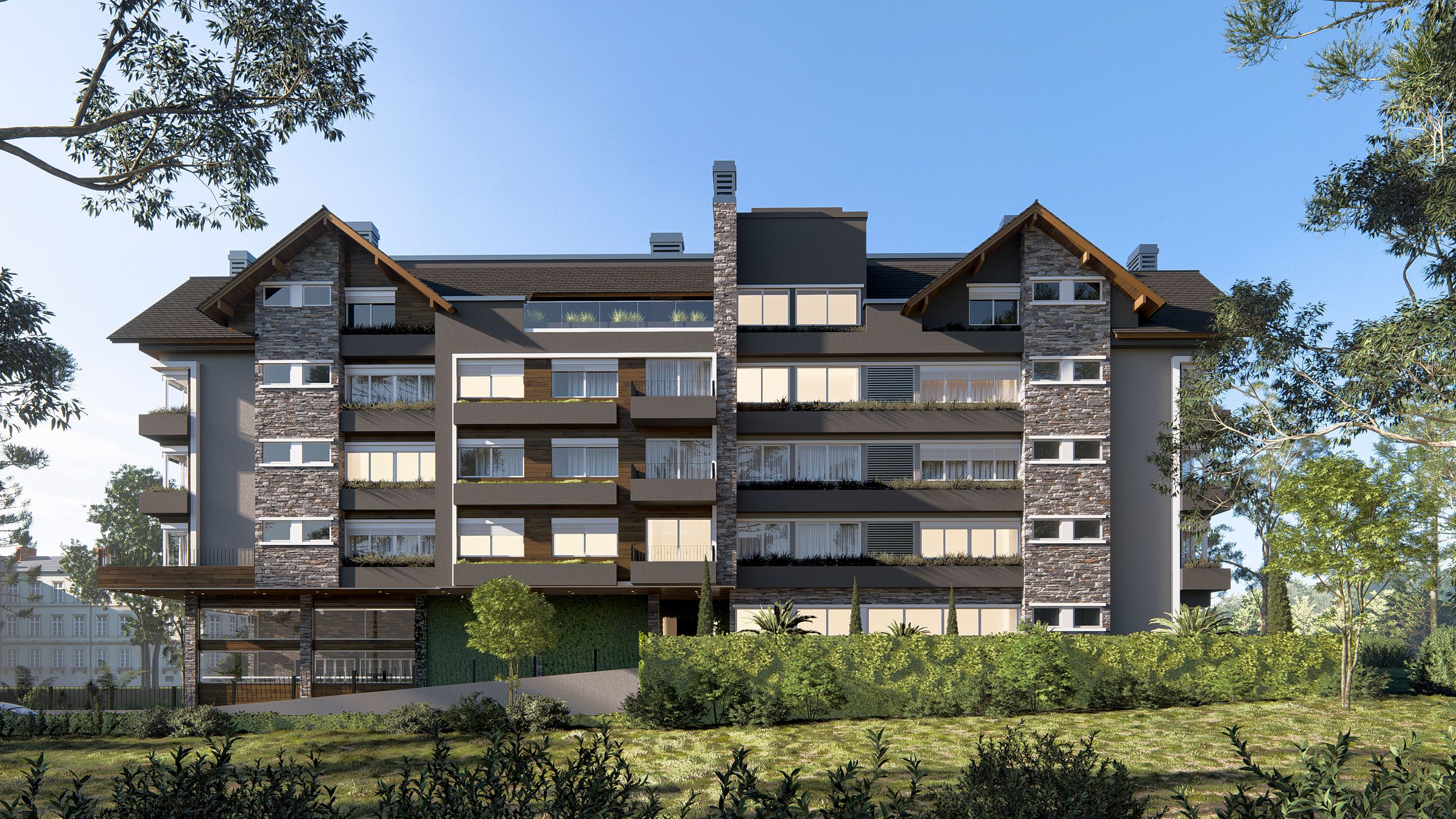 Apartamento 2 quartos sendo 1 suíte para venda no bairro Centro  em Canela