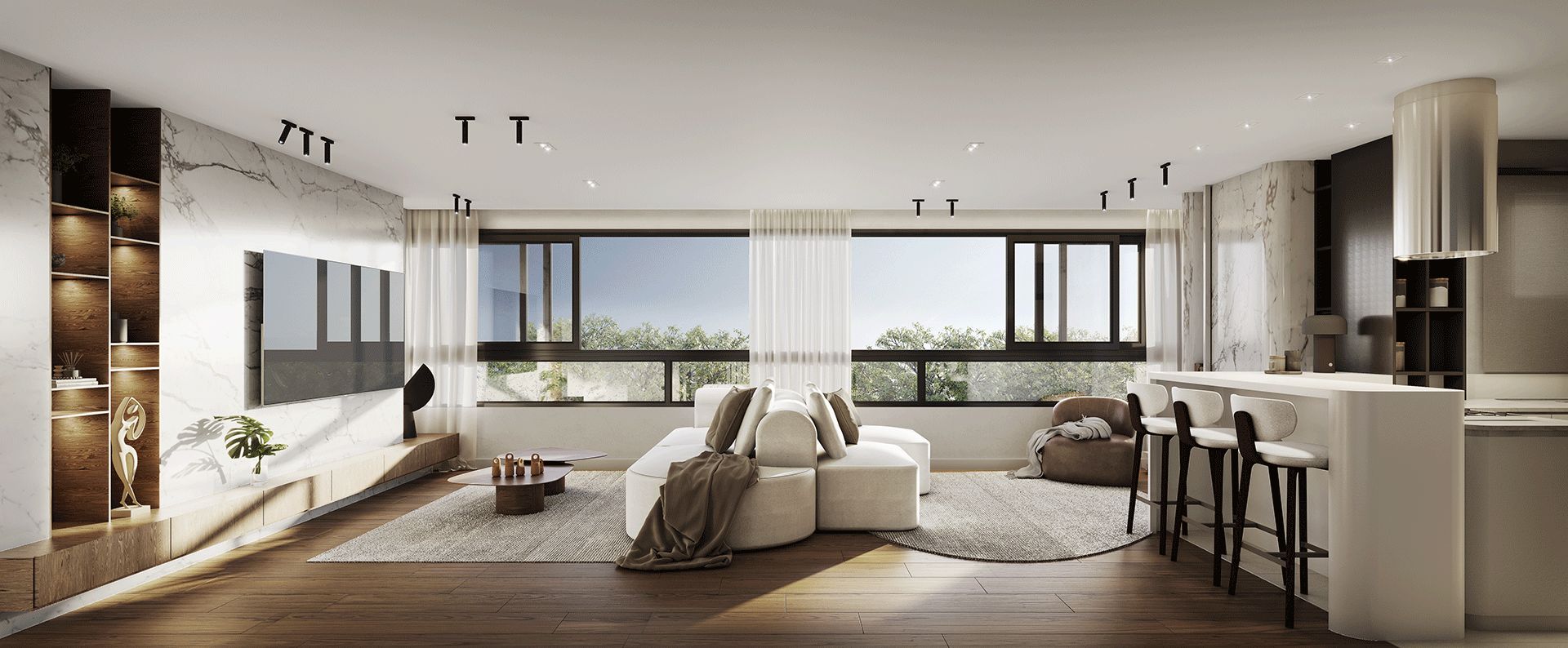 Apartamento Duplex 3 quartos sendo 3 suítes para venda no bairro Belvedere em Gramado