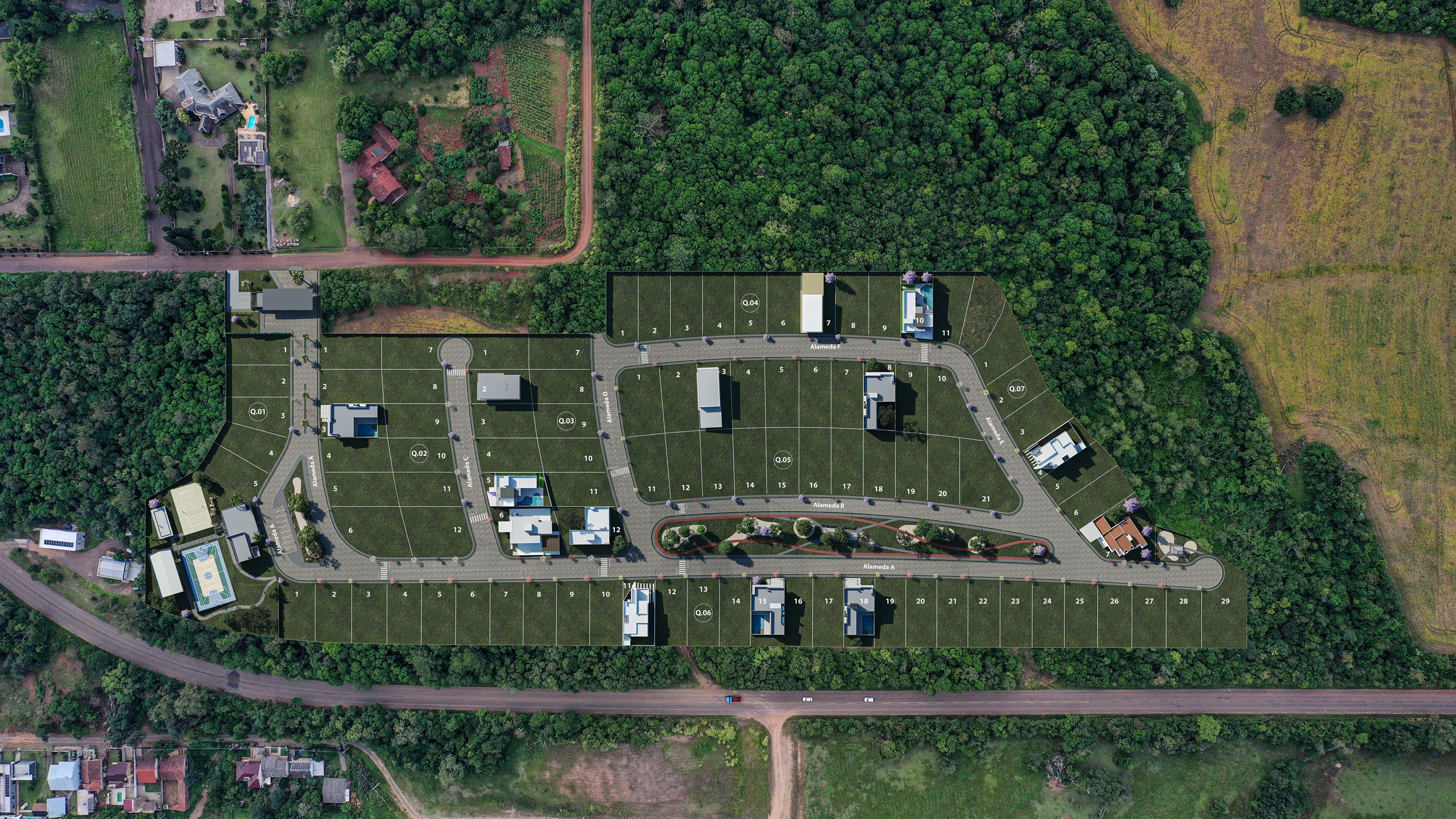 Lote para venda no bairro Cristo Rei em Estrela