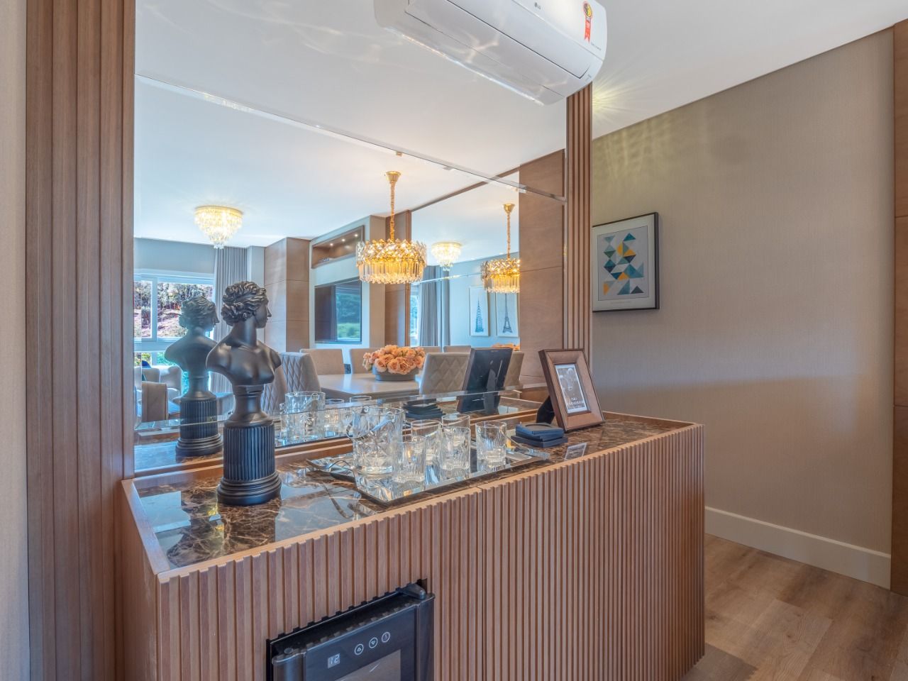 Apartamento 1 quarto sendo 1 suíte para venda no bairro Centro em Gramado