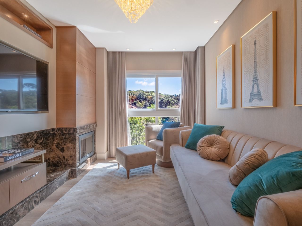 Apartamento 1 quarto sendo 1 suíte para venda no bairro Centro em Gramado