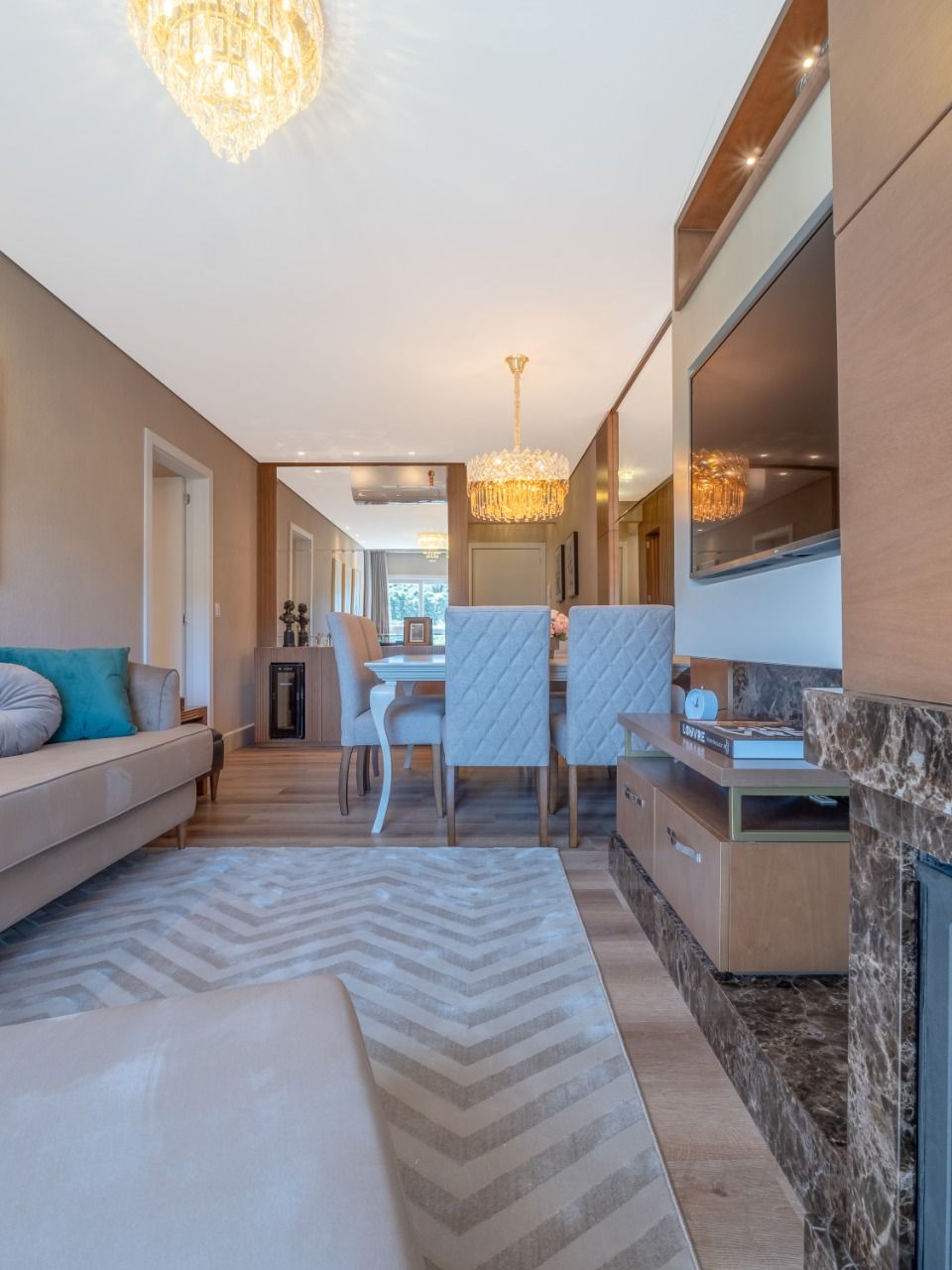 Apartamento 1 quarto sendo 1 suíte para venda no bairro Centro em Gramado