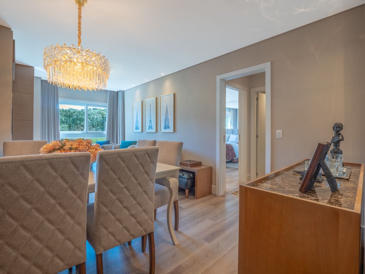 Apartamento 1 quarto sendo 1 suíte para venda no bairro Centro em Gramado