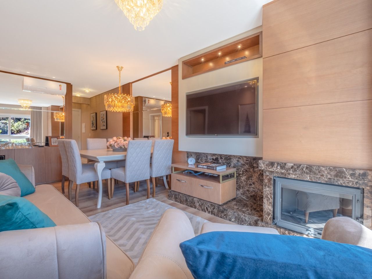 Apartamento 1 quarto sendo 1 suíte para venda no bairro Centro em Gramado