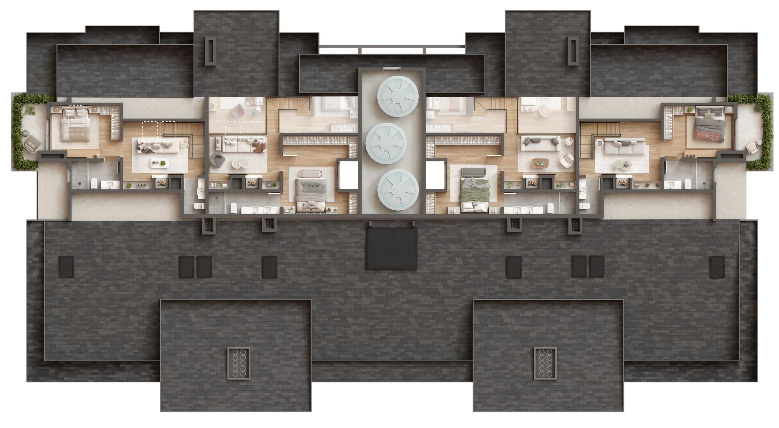 Apartamento Duplex sendo 2 suítes para venda no bairro Planalto em Gramado