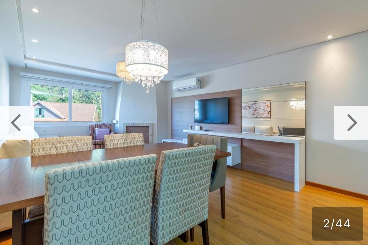 Apartamento 4 quartos sendo 3 suítes para venda no bairro Centro em Gramado