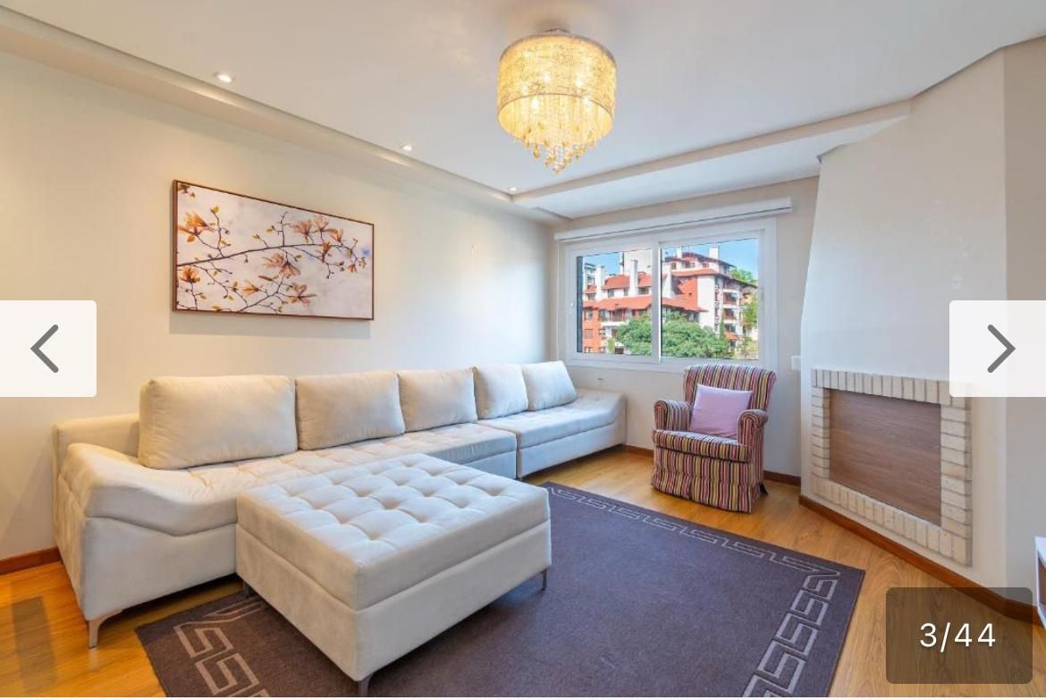 Apartamento 4 quartos sendo 3 suítes para venda no bairro Centro em Gramado