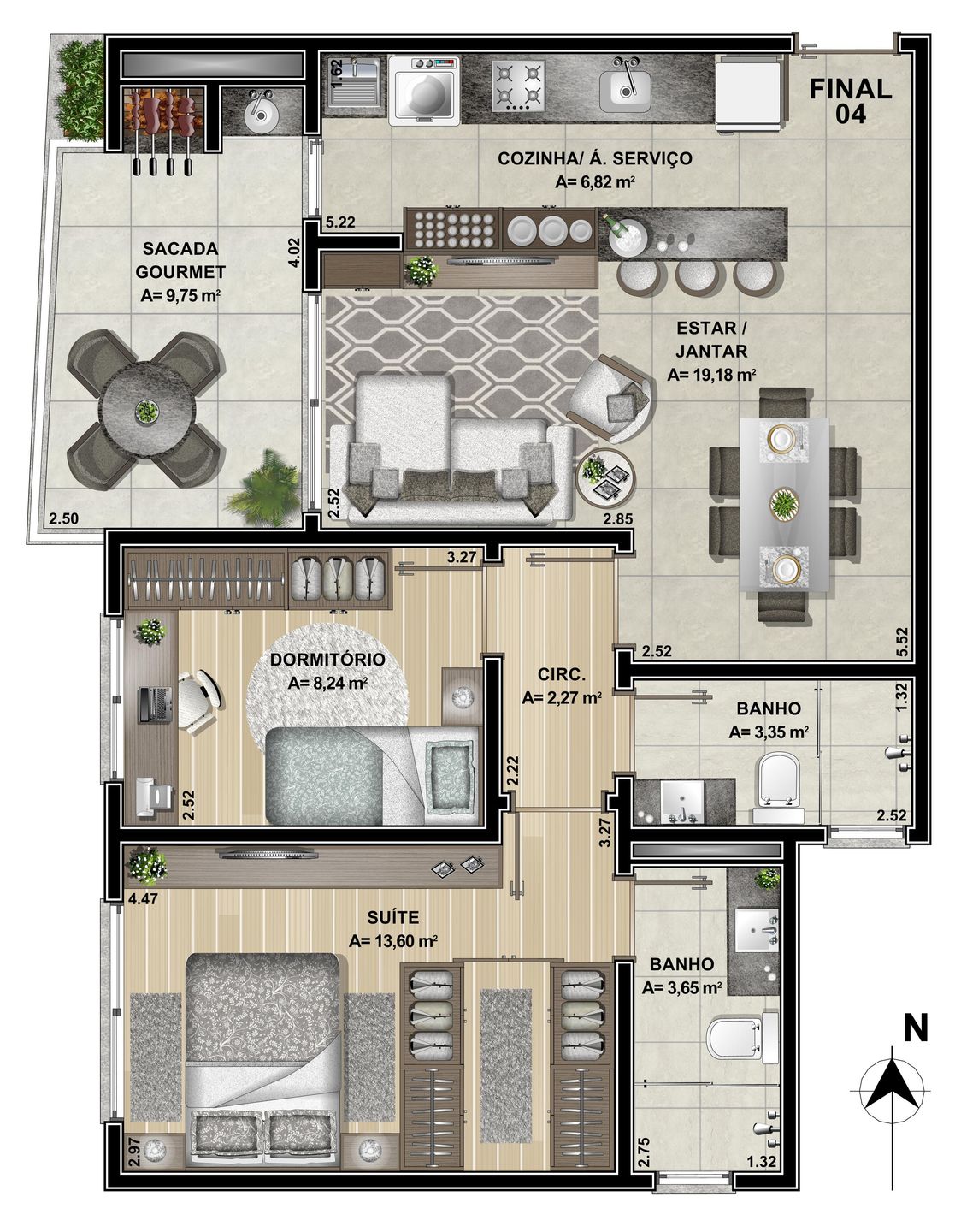 Apartamento para venda no bairro Bela Vista em Caxias do Sul