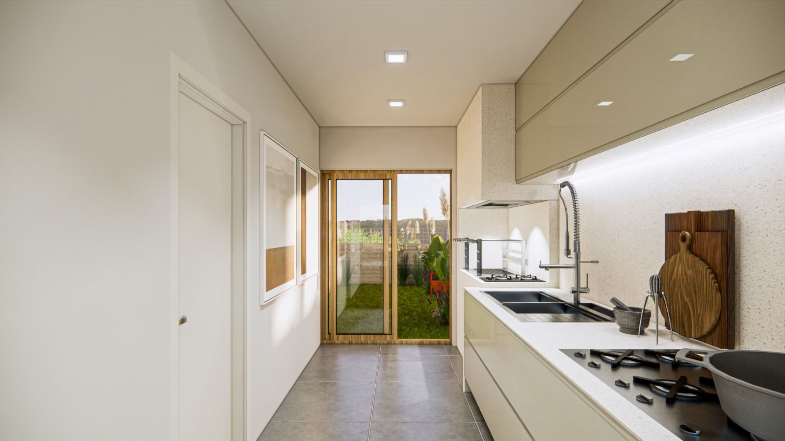 Casa 2 quartos sendo 2 suítes para venda no bairro Universitário em Bento Gonçalves