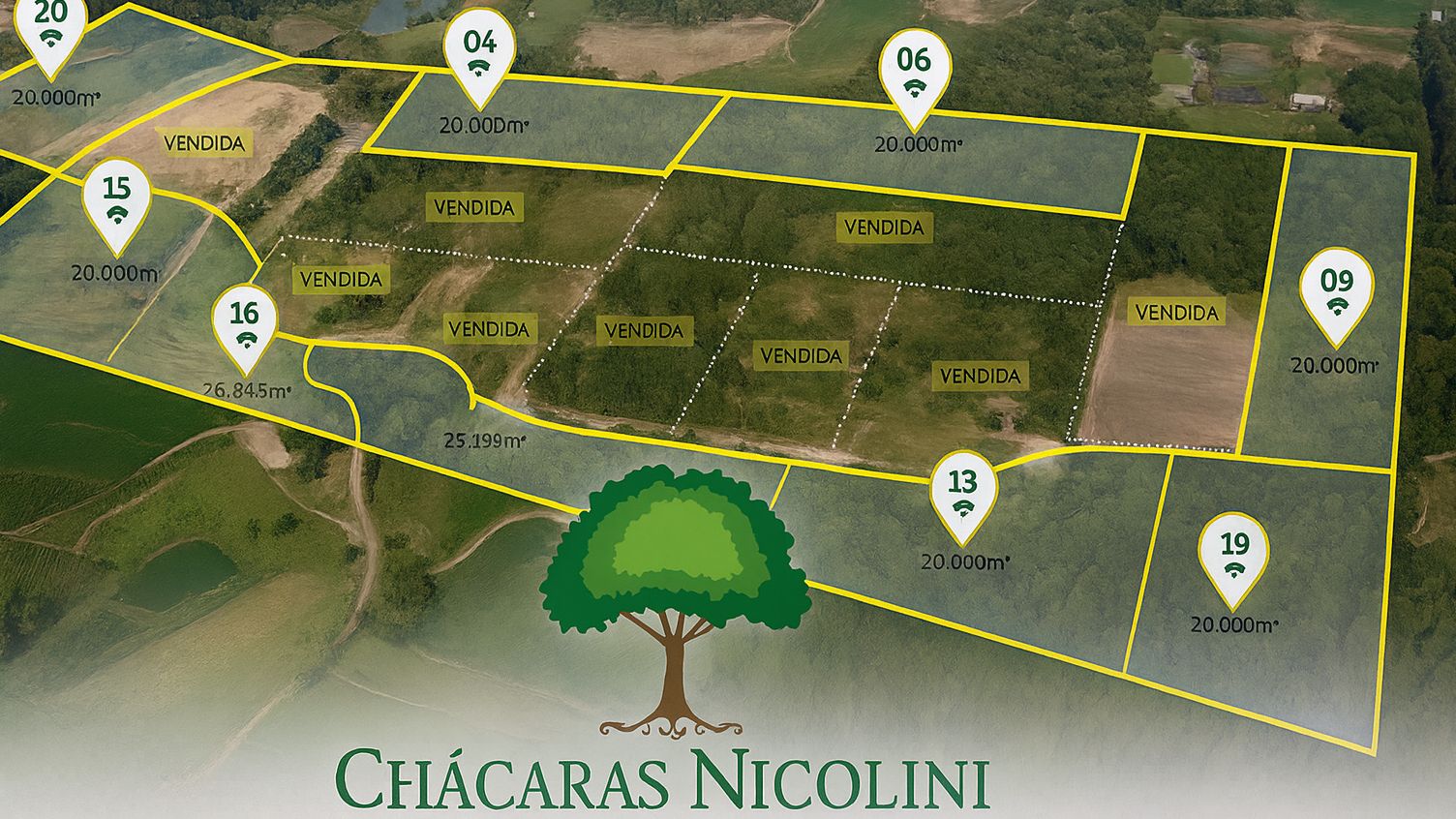 Chácara para venda no bairro Centro em Farroupilha