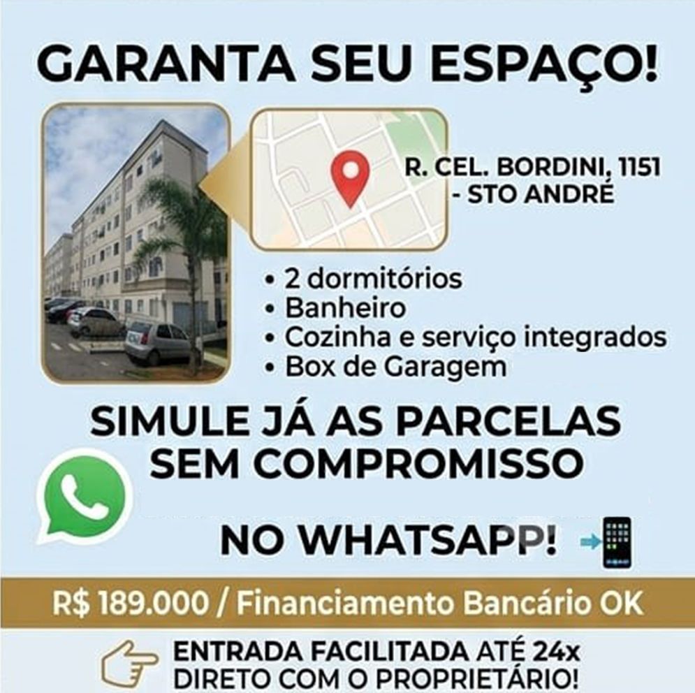 Apartamento para venda no bairro Santo André em São Leopoldo