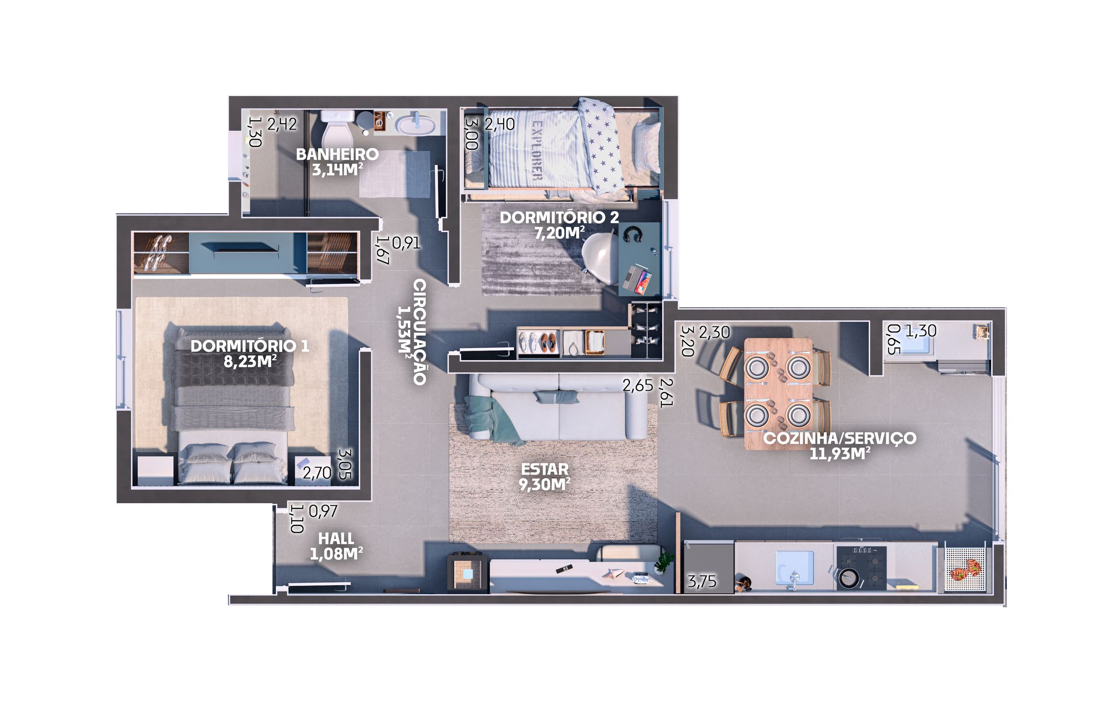 Casa 2 quartos para venda no bairro Cassino em Rio Grande