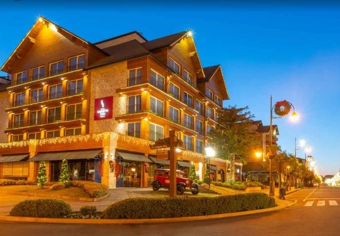 Apartamento 1 quarto sendo 1 suíte para venda no bairro Centro em Gramado