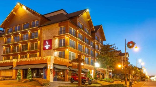 Apartamento 1 quarto sendo 1 suíte para venda no bairro Centro em Gramado