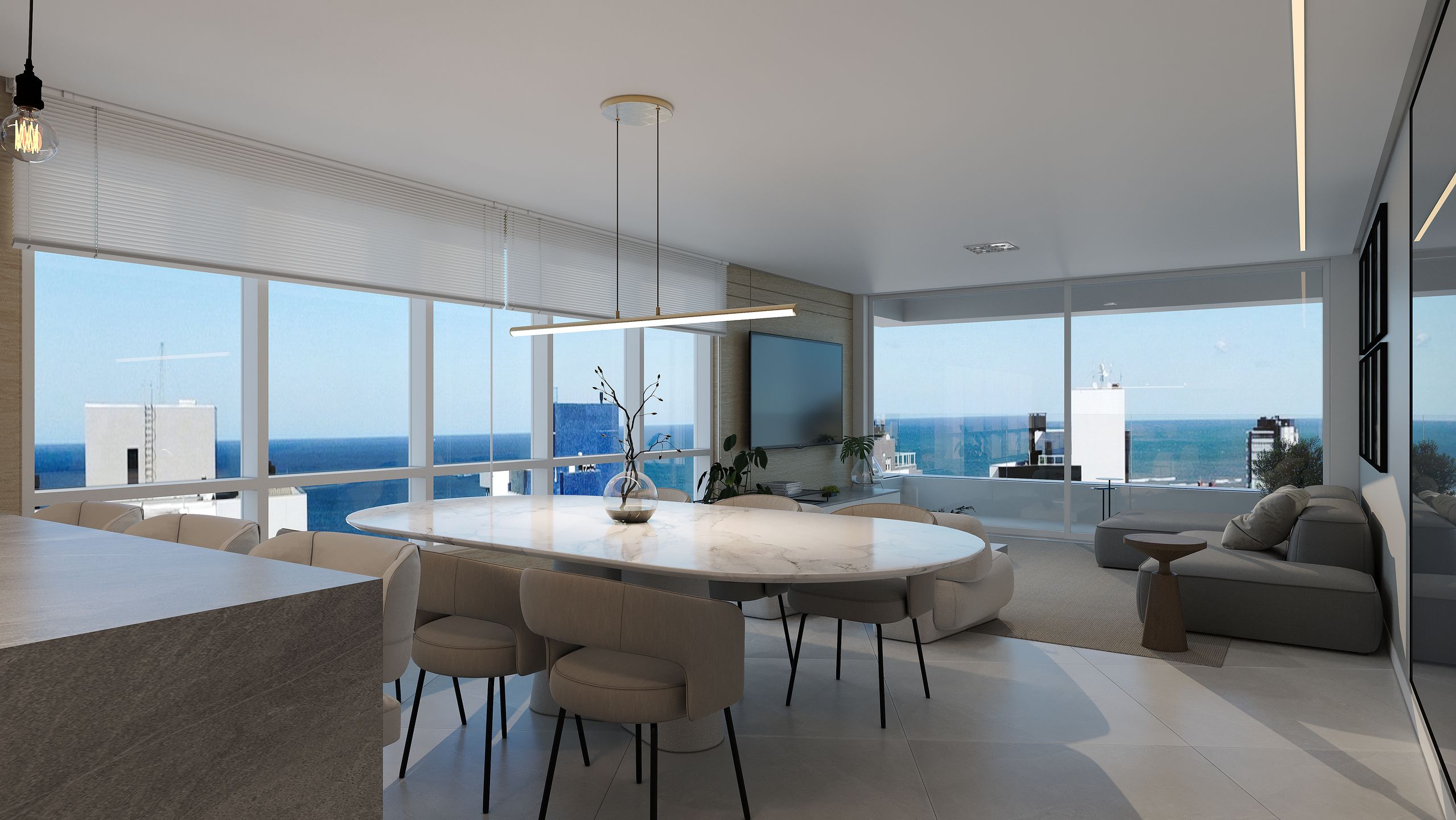 Apartamento 2 quartos sendo 2 suítes para venda no bairro Centro em Torres