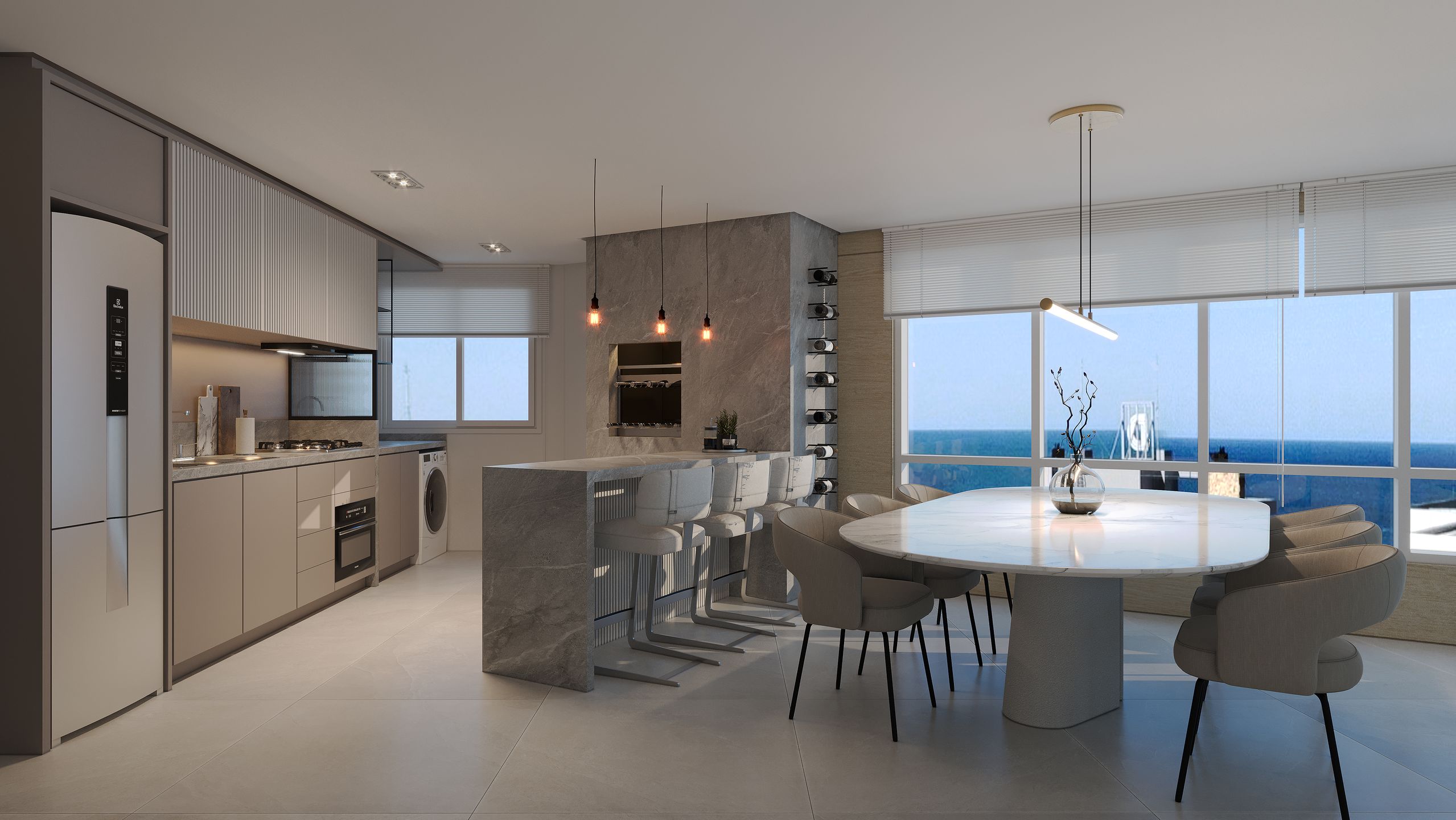 Apartamento 2 quartos sendo 2 suítes para venda no bairro Centro em Torres